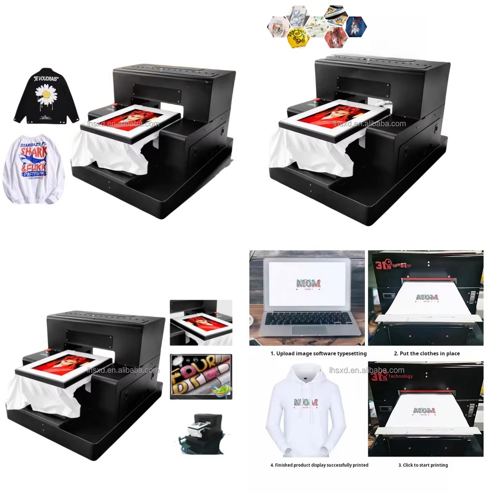Uv Flatbed Printer - УФ-принтер для печати на футболках, оборудование