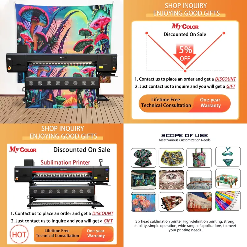 Large Format Sublimation Printer - Широкоформатный сублимационный принтер, принтер для сублимационной
