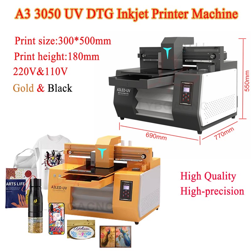 Uv Flatbed Printer - УФ-принтер LYBGA DTG для прямой печати