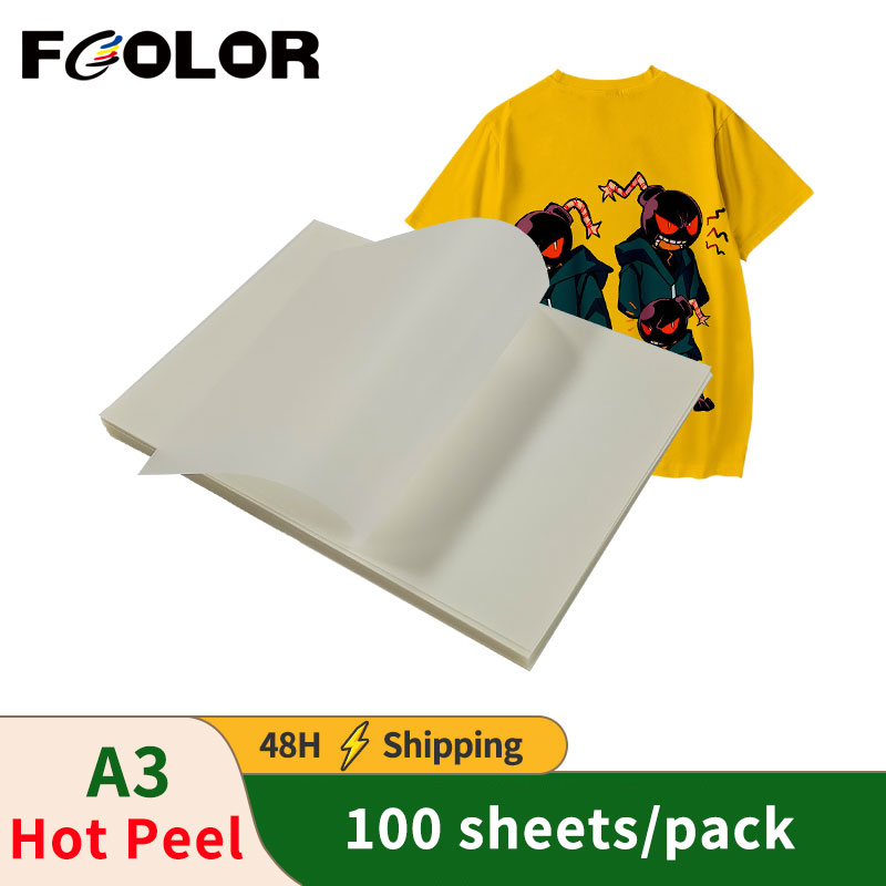 100 шт. матовой пленки A3 DTF  – обзор и цена Dtf Hot Peel Film