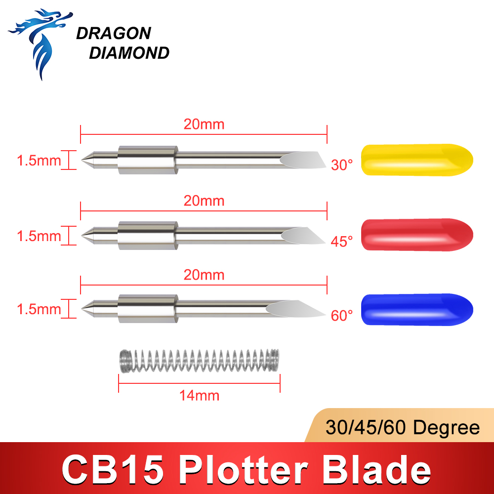 DRAGON DIAMOND 5 шт. 30/45/60  – обзор и цена Cutting Plotter Blade