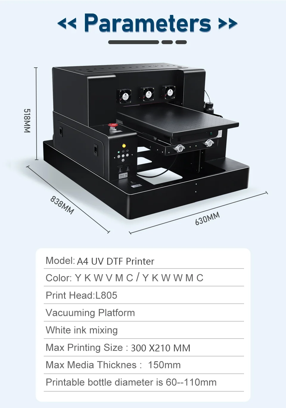 УФ-принтер Irtop A4 с УФ-свето – обзор и цена Uv Flatbed Printer